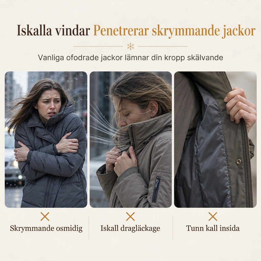 🔥 Fri frakt ✈️ Varm damparka med fuskpäls – Elegant, bekväm och perfekt för vintern 🧥