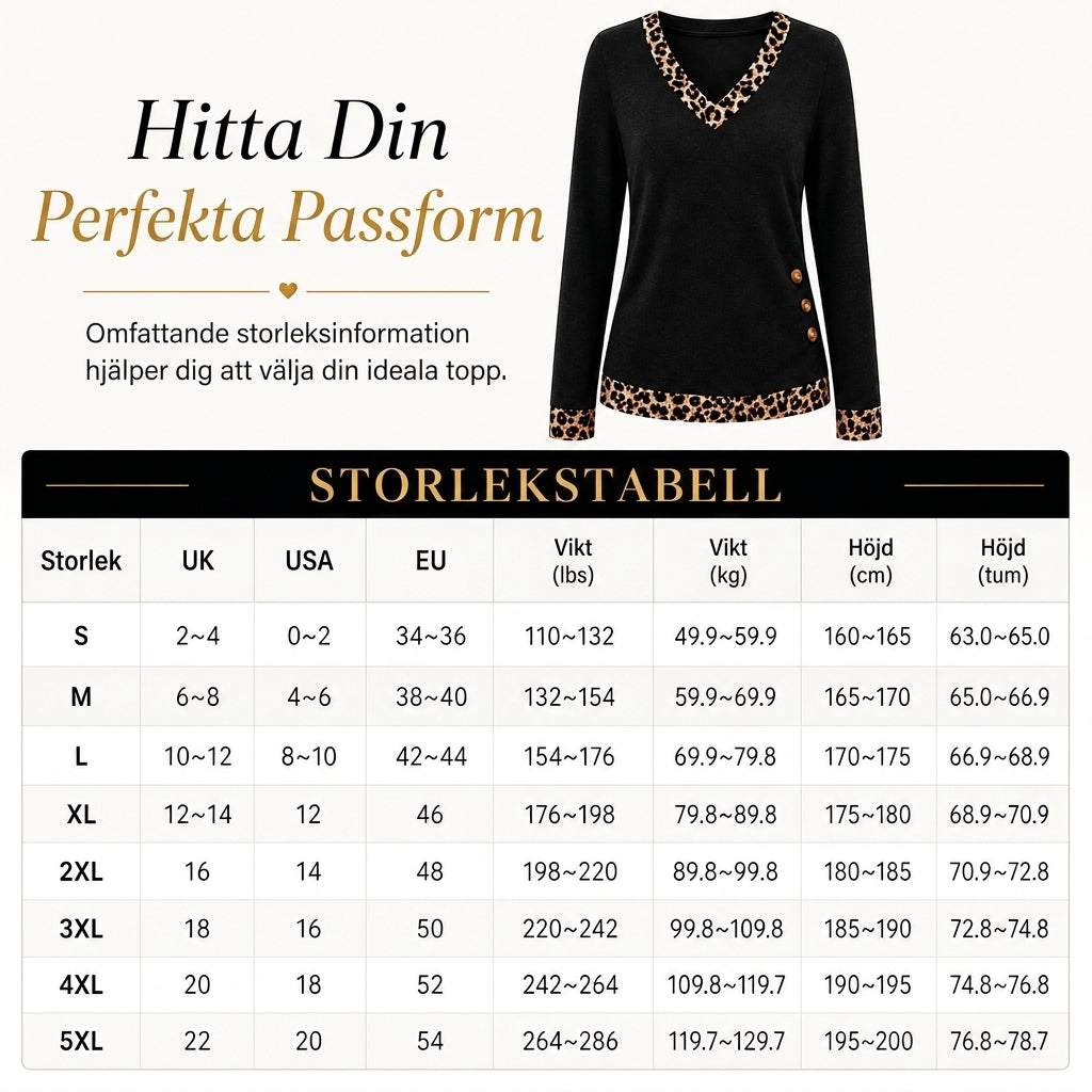📢🎉50 % rabatt!!!🛍️✨Långärmad stickad topp med V-ringning för damer
