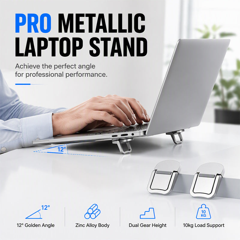 Portabelt kylande laptopställ