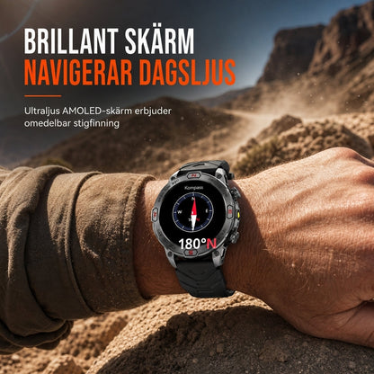 ⏳Tidsbegränsat erbjudande⏰Robust smartklocka med Bluetooth-samtal och hälsoövervakning