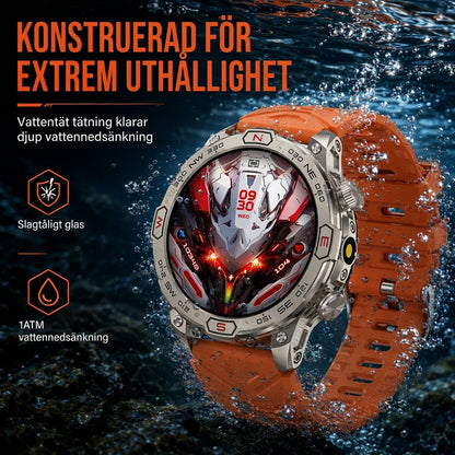⏳Tidsbegränsat erbjudande⏰Robust smartklocka med Bluetooth-samtal och hälsoövervakning