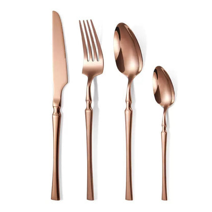🍴 Bestickset i rostfritt stål – 24 delar