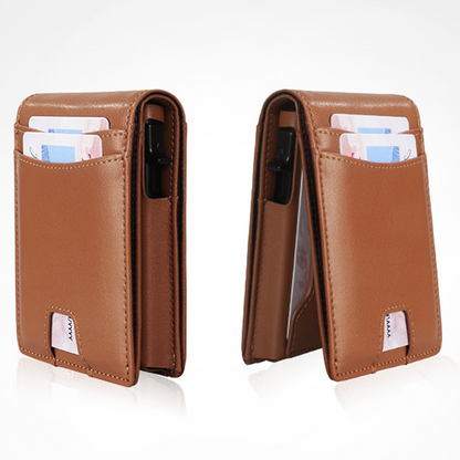 👛 Minimalistisk och tunn plånbok för män med RFID-skydd – elegant, praktisk och säker för vardagen! ✨